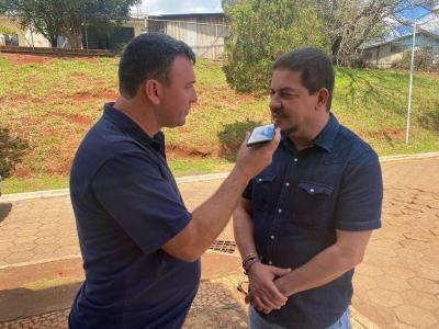 Prefeito Berto Silva votou no Caic por volta das 11 da ManhÃ£
